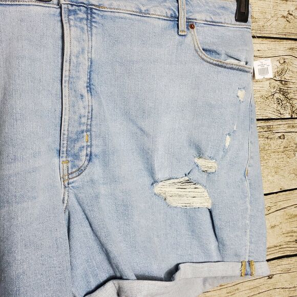 Old Navy High Rise O.G Straight Shorts Size 26 NWT Reg $39.99 - Picture 3 of 14